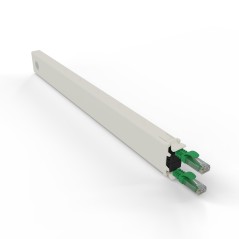 PATCHBOX Cassette 8RU UTP Green - Ultimate Cable Management Solution for Neat & Efficient Networking!